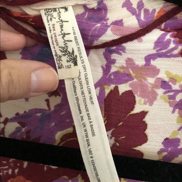 Free People Boho Fringe Kimono - Picture 2 of 6